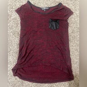 Almost Famous Red Short Sleeve Tee